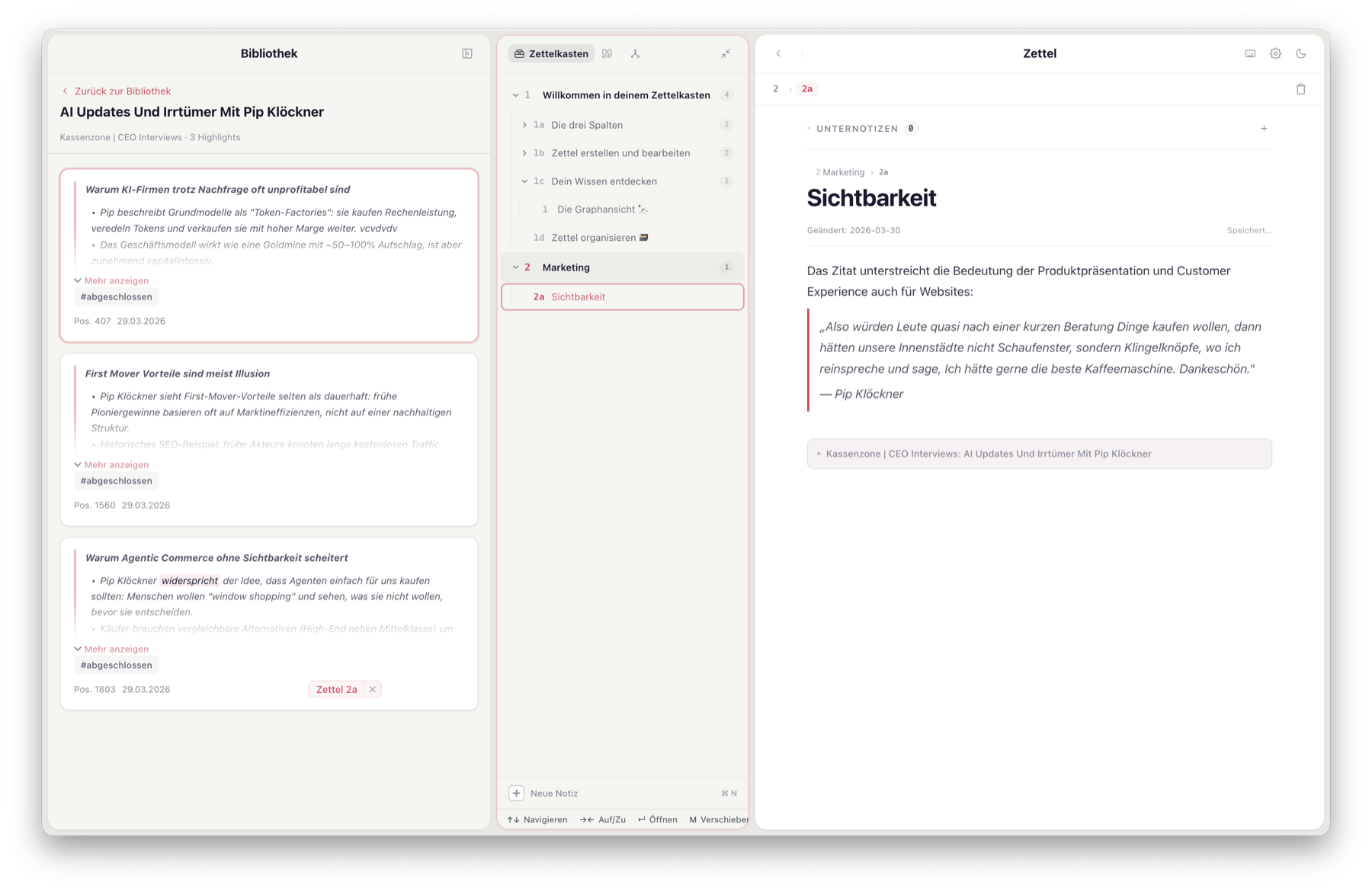 Luhm App — Dashboard